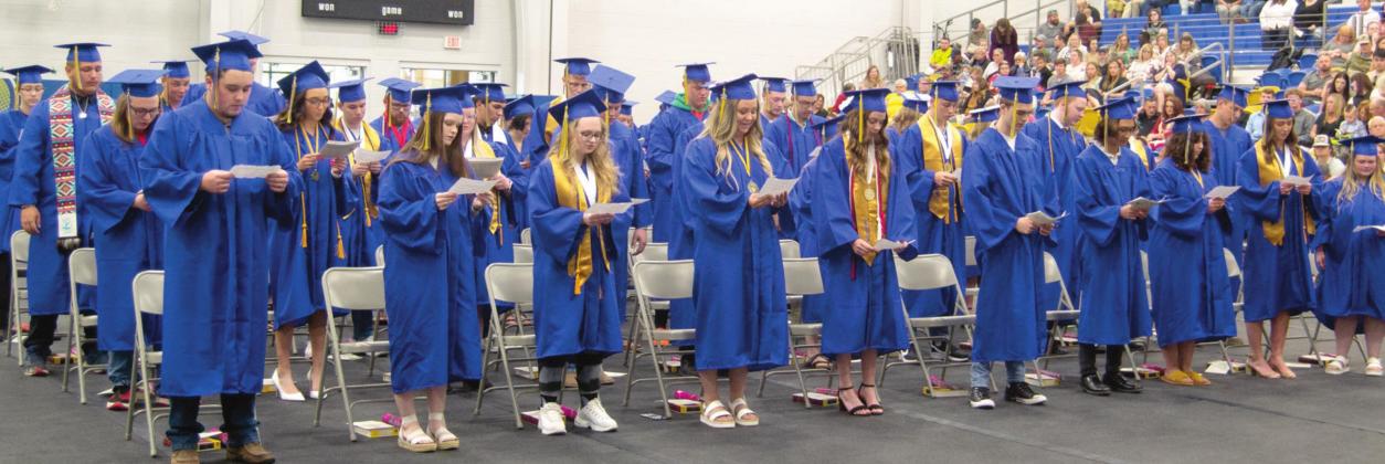 Riverton High School graduates 46 students in ceremony