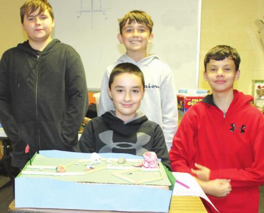 STEM Class creates sixth grade golf course
